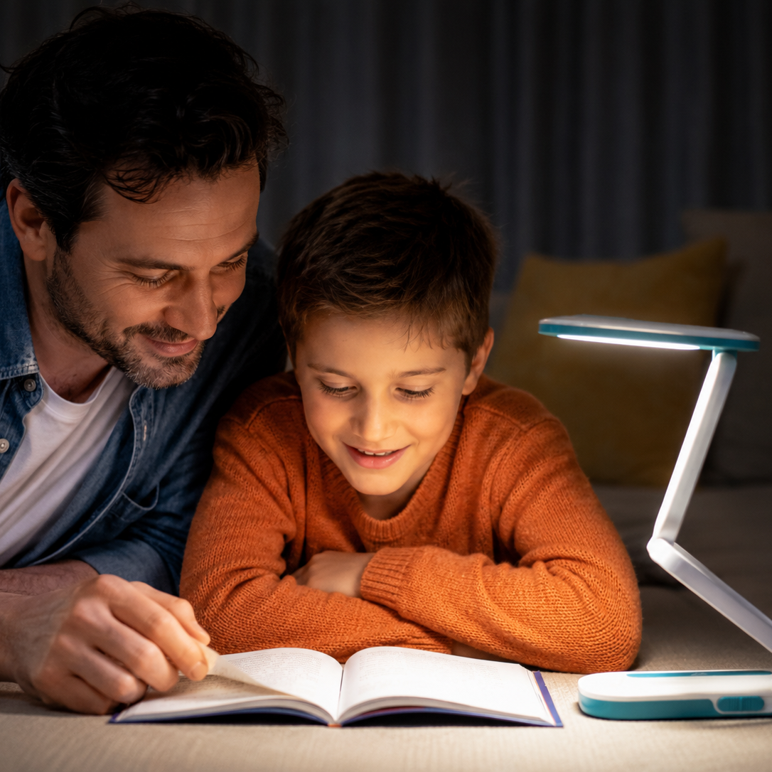 Lampe Lili, l'aide à la lecture pour dyslexique