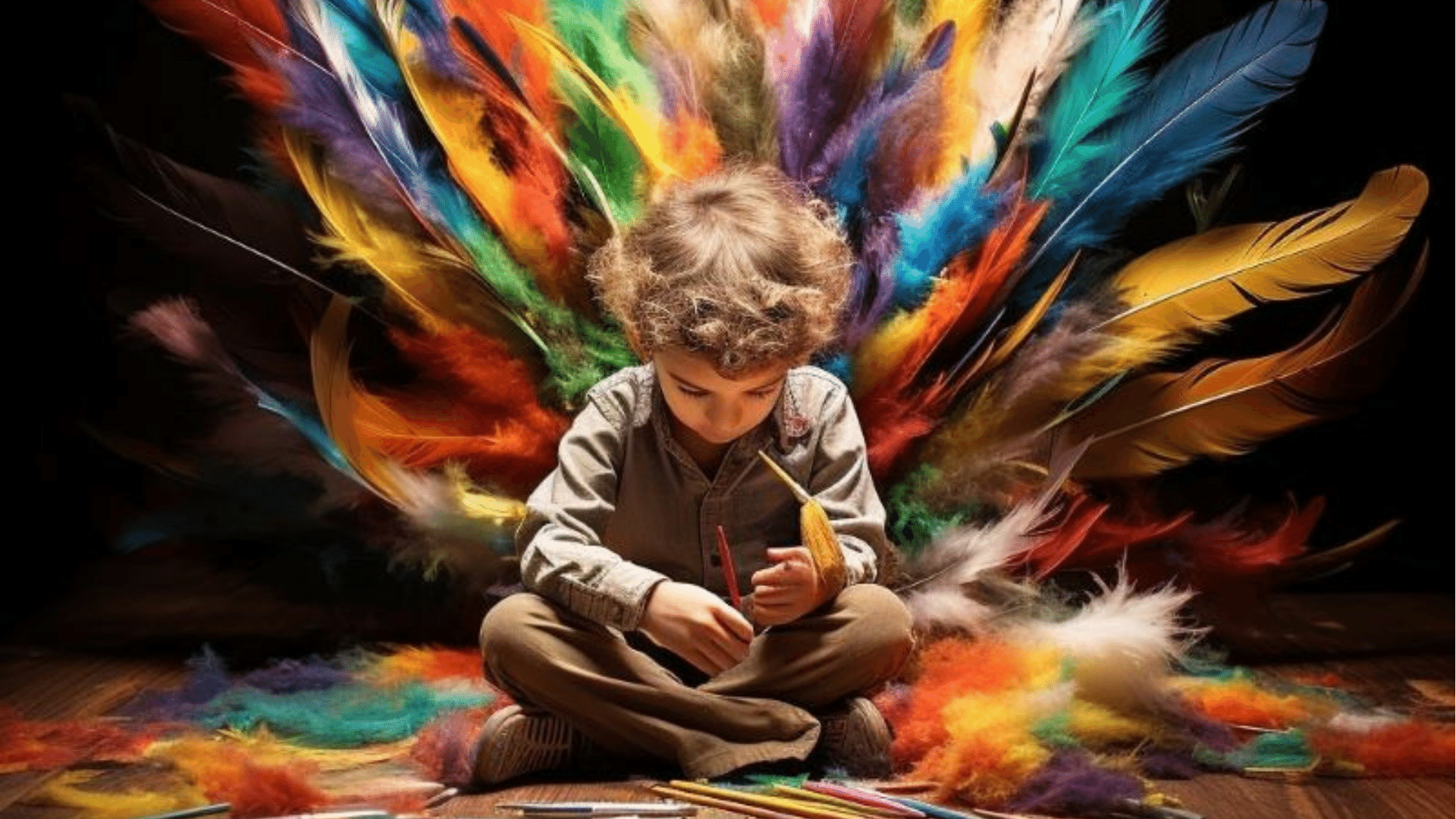 Une plume et un crayon la dyslexie au service de l'art...