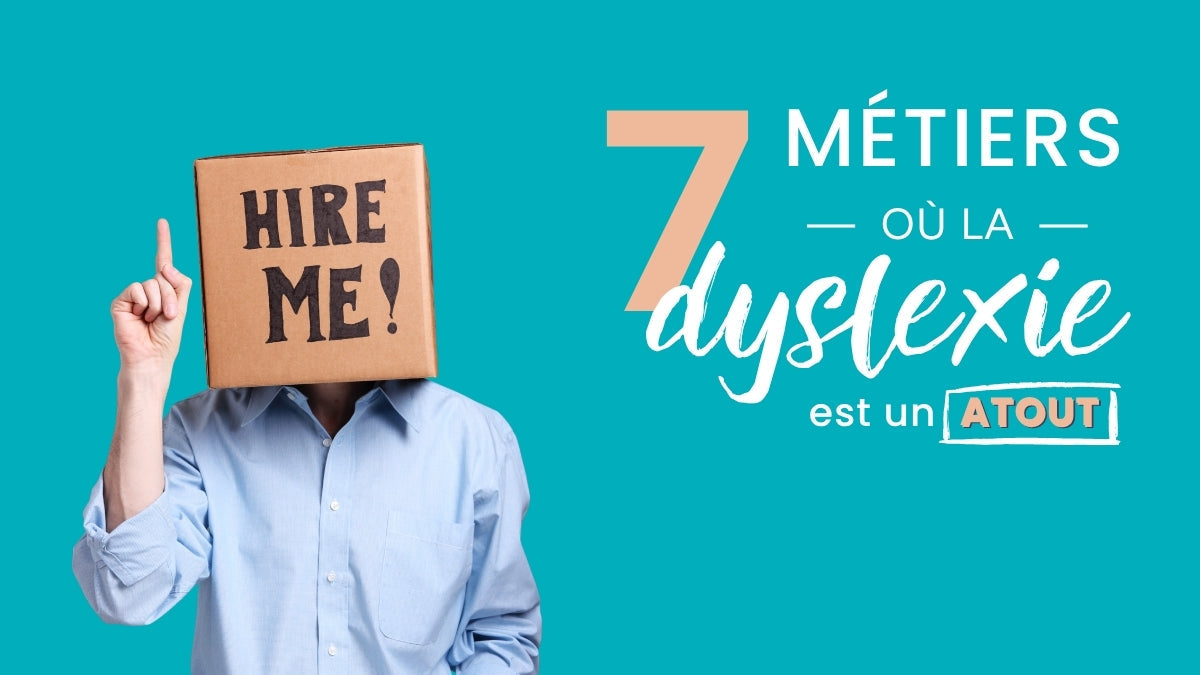 7 métiers où la dyslexie est un atout